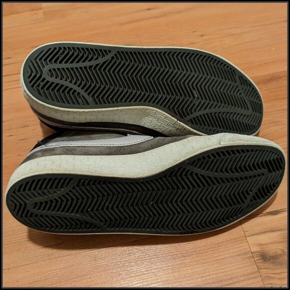 2012 Nike Blazer Mid LR Armory Grey/White Size 8 Retired 510965-011 Men's Size 8 - Picture 4 of 9